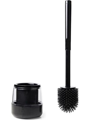 Sevimle Store Premium Serisi Silikon Tuvalet Fırçası Siyah