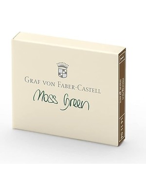 Sevimle Store Von Faber-Castell Dolma Kalem Kartuşu 6'lı Yeşil