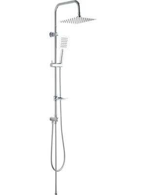 Sevimle Store Kolonlu Tepe Duş Seti Robot Duş Yağmurlama Slim Çelik Başlıklar KDS101