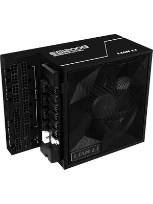 Sevimle Store Li Edge Gold 1200 Pc Güç Kaynağı, Siyah, 1200 Watt Atx Güç Kaynağı, Pcıe 5.1, Atx 3.1 Psu | 80 Plus Altın, Modüler, Kollu Kablo Seti, Nvıdıa Rtx Için 12VHPWR, Sessiz Fan, USB Hub ve Fan Hub