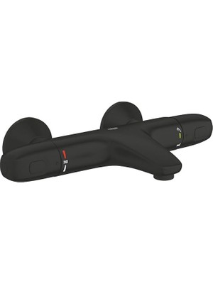 Sevimle Store Grohtherm Termostatik Banyo Bataryası Mat Siyah - 348162433