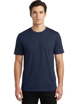 Trender  Süprem O Yaka Erkek T-Shirt 2020-1 Indigo