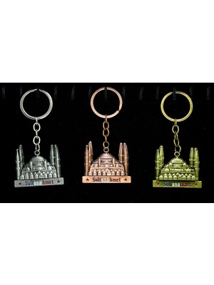 Tncline Metal Sultanahmet Anahtarlık (Tunçline)