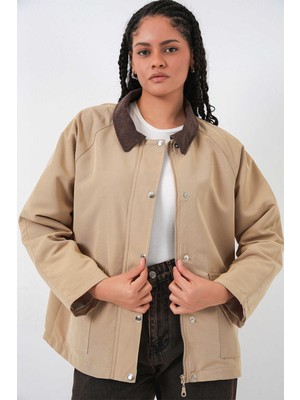 Bigdart Kadın Mont 5973 Bej