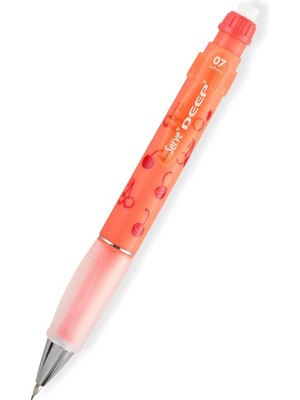 Sevimle Store Deep Mekanık Kursun Kalem 07MM Fos Kırmızı Kiraz