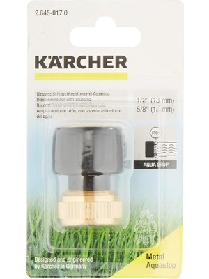 Sevimle Store Pirinç Hortum Bağlantı Aparatı (1/2'' ve 5/8'') Aqua Stop