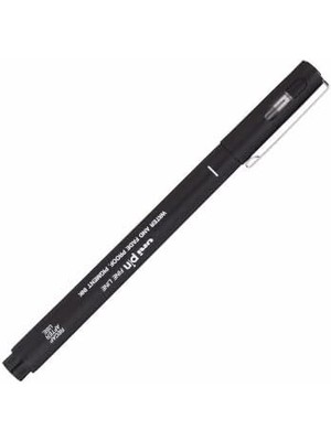 Sevimle Store PIN04-200 Fine Line Akrilik Uçlu Kalem, 0.4 mm Uç, Siyah