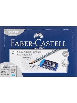 Sevimle Store Sınav Silgisi, 24’lü, Mavi Renk, Kurşun Kalem Izlerini Kolayca Silen, Doğa Dostu ve Kullanışlı Tasarım