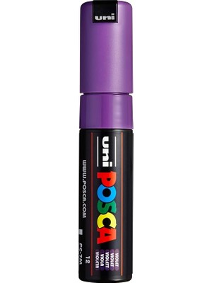 Sevimle Store PC7M Vt Mor Konik Geniş Uçlu Keçeli Kalem