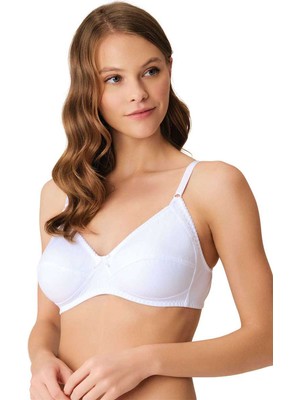 MTM My The Mall Kadın Pamuklu Balensiz Desteksiz Toparlayıcı Klasik Sütyen