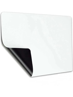 Sevimle Store Kağıt Mıknatıslı Manyetik Magnet Beyaz Tahta 30CM x 30CM Katlanabilir Silinebilir Yazı Tahtası + Kalem