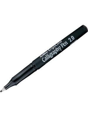 Sevimle Store Ergoline Calligraphy Pen 2.0 Kaligrafi Kalemi, 2.0 Mm, Siyah