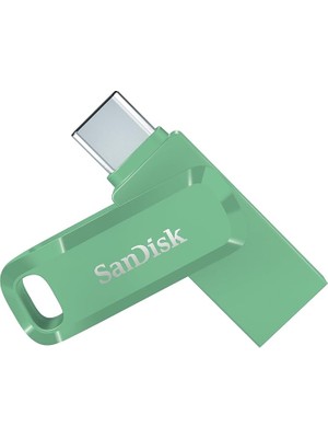 Sevimle Store 1 Tb Ultra Dual Drive Go USB Type-C Flash Sürücü, Çift Taraflı Takılabilir USB Tip C ve Tip A Konnektörlü, Akıllı Telefonlar, Tabletler, Mac'ler ve Bilgisayarlar Için, Yeşil