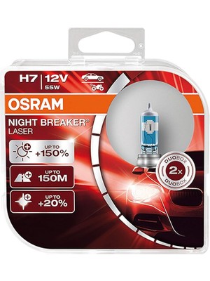 Sevimle Store Night Breaker Laser H7 Ampul 64210NL -%150 Daha Fazla Işık