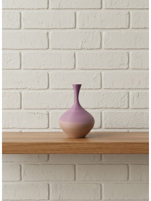 Lowell Home Mini Rainbow Dekoratif Vazo 8 cm Renk Geçişli Modern Tasarım - LO0029-605XG6