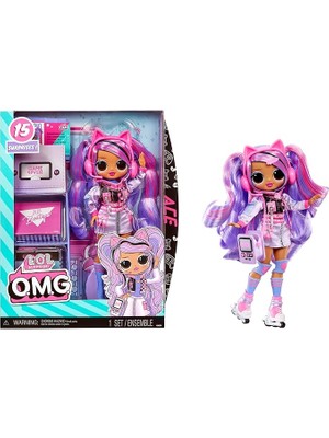 Sevimle Store Sürpriz Omg Ace Moda Bebek, Oyun Temalı Moda ve Aksesuarları Dahil 15 Sürprizle - 4 Yaş ve Üzeri Çocuklar Için Harika Hediye