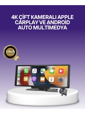 Tncline Volkswagen Golf, Polo, Passat, Jetta, Tiguan, Bmw 3-5 Serisi Carplay Android Auto 10.26” Ekran (Tu