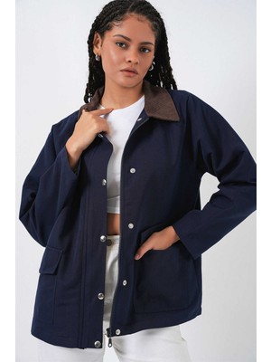 Bigdart Kadın Mont 5973 Lacivert