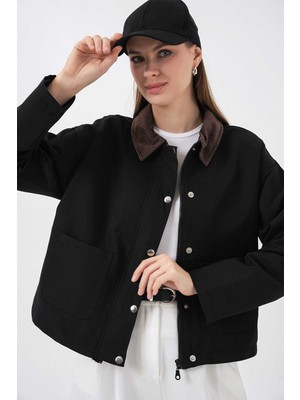 Bigdart Kadın Mont 5975 Siyah