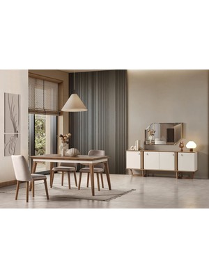 Doressa Blush Yemek Odası Takımı
