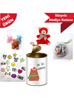 E-Hediyeci Iyi Ki Varsın Pozitif Mesajlı Konsept Hediye Kutusu  Arkadaşa Hediye, Sevgiliye Hediye, Doğum Günü Hediyeleri, Hediye Kutusu S03