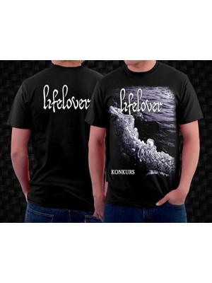 Sou Lifelover Siyah Erkek Tişört Xl