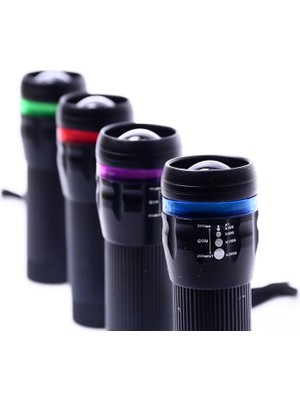 Şeritli Zoom Odaklı El Feneri Bigem BM-310