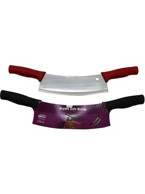 25LİK Çift Saplı Kıyma Zırh Bıçak Satır Plastik Saplı (4801)