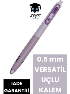 0.5 mm Versatil Uçlu Kalem Pastel Renkler Yüksek Kalite Mekanizma Amerika Markası Writech