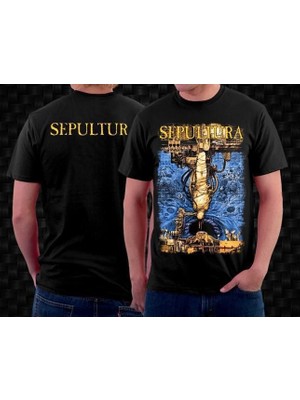 Sepultura Siyahi Erkek Tişört L