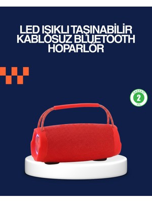 Fantastik Store Derin Baslı Çift Hoparlörlü Taşınabilir Kablosuz Hoparlör