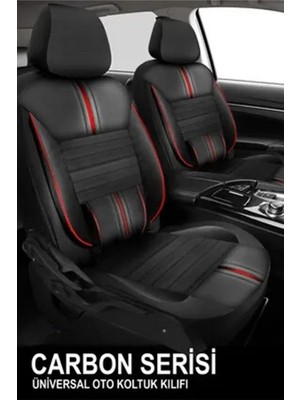 Kurra Store Ssangyong Actyon Sports A200 Sxdi 2.0 4x4 6/at 2010 Jakar Serisi Uyumlu Jakar Kumaş Oto Kılıf Kırmızı