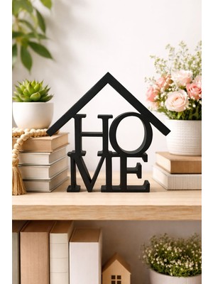 Ceatly Minimal Siyah Home Dekoratif Obje – Modern Ev & Raf Süsü