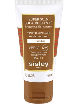 Sisley Super Soin Solaire Teinte SPF30 Yüksek Koruma Yaşlanma Karşıtı Güneş Kremi 40ML 1 Natural
