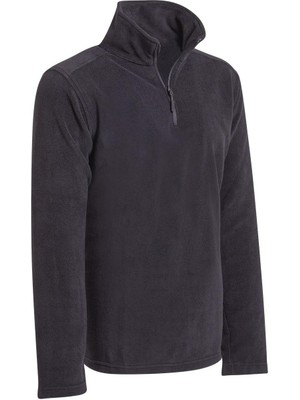 Oil Company Unisex Yumuşak Soğuk Geçirmez Nem Emici Çabuk Kuruyan Fermuarlı Termal Polar Kazak