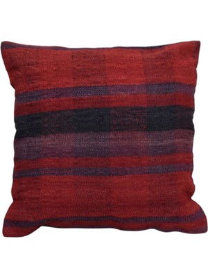 Kilim Antik El Dokuma Dekoratif Kilim Kırlent Yastık Kılıfı 1243 - Yeni - Çok Renkli