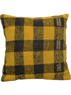 Kilim Antik El Dokuma Dekoratif Kilim Kırlent Yastık Kılıfı 1260 - Yeni - Çok Renkli