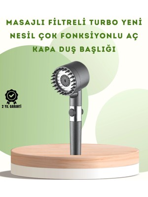Datatek Banyo Için Filtreli Duş Başlığı Pratik Kullanım