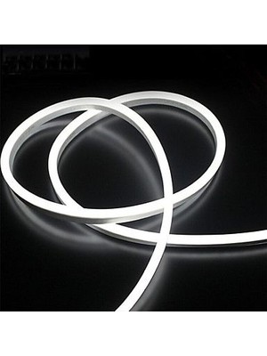 Cata Neon LED Şerit 12 V Beyaz Renk 5 Metre Uzunlukta Enerji Tasarruflu Aydınlatma