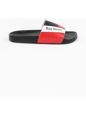 Roy Jones 8300 Unisex Beyaz Çift Toka Günlük Terlik