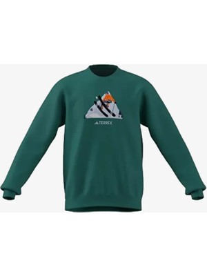 Adidas KE2319 Terrex Snow Graphic Crew Unisex Sweatshirt