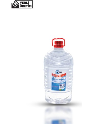 CEM CAR CARE Saf Su Ütü ve Akü Suyu 5 LT