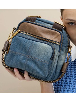 Matthew Cox BYN2277 Kadın Premium Ithal Fonsyonel Denim Çanta