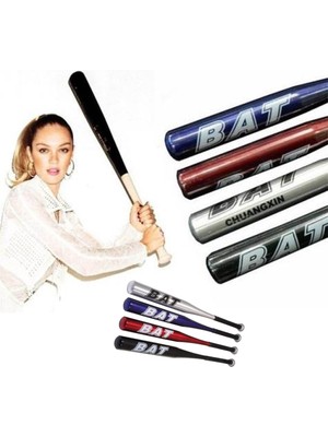 Tuncel Store Uzun Ömürlü Dayanıklı Sağlam Alüminyum Beyzbol Sopası 63,5 cm (5389)