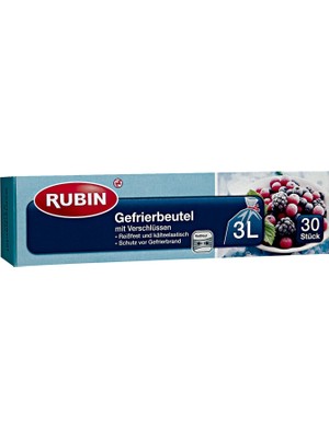 Rubin Buzdolabı Poşeti 3 lt 30'lu
