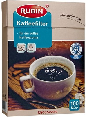 Rubin Küçük Boy Kahve Filtresi (Naturel)