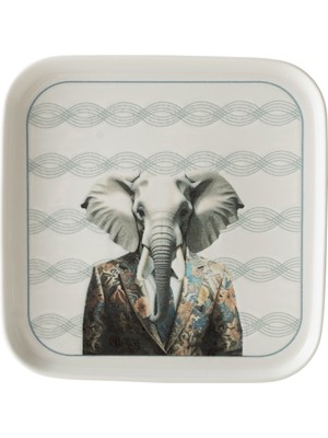 Mudo Home ICONIC KARE TABAK 22CM-ELEPHANT