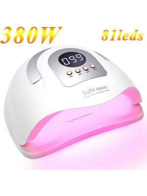 Ellea Nail Sun X26 Max 380 Watt 81 LED Kalıcı Oje Jel Tırnak Kurutucu Uv LED Lamba