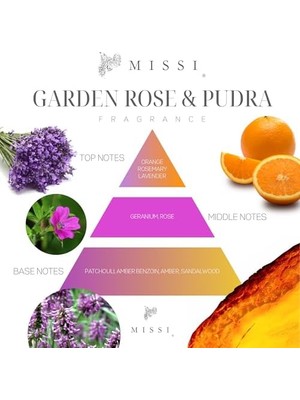 230 ml Pembe Seramik Çiçek Taş Çubuklu Rose-Pudra Oda Kokusu