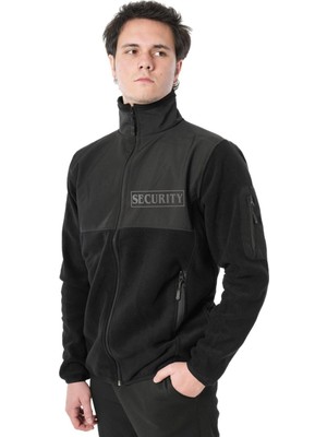 Netto İş Elbiseleri Özel Güvenlik (Security) Softshelli Polar Iş Montu Erkek